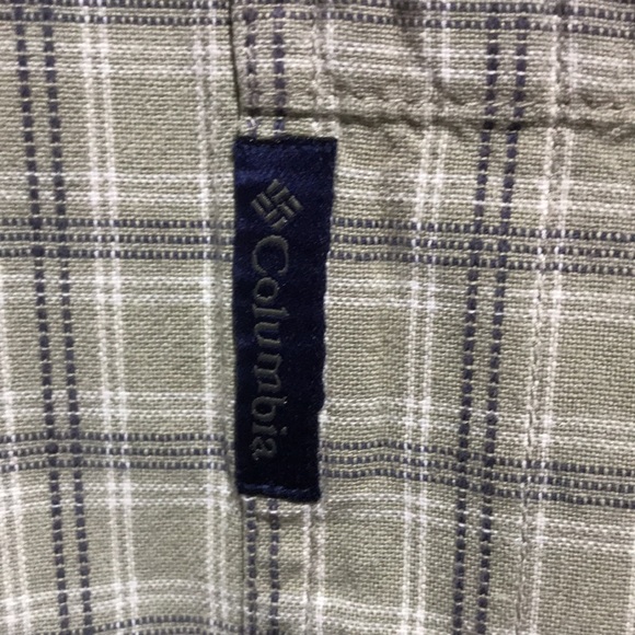 Columbia men’s gray with gray and white stripes long sleeve shirt (size XL) - Picture 3 of 7